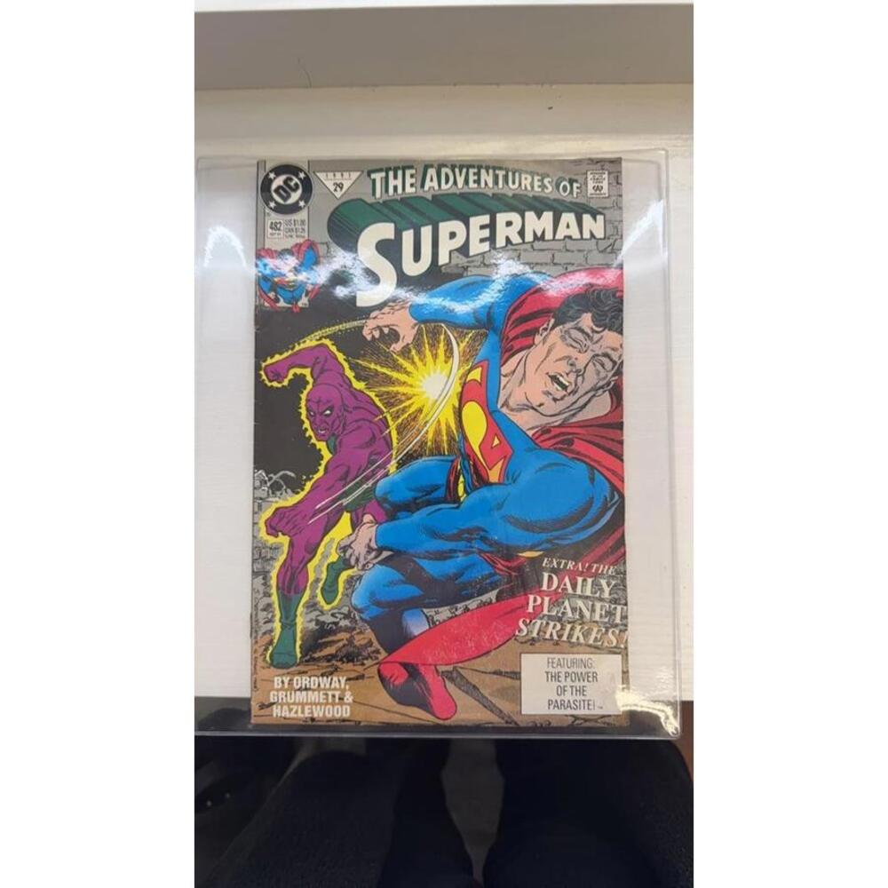The Adventures of Superman #482 Comic Book